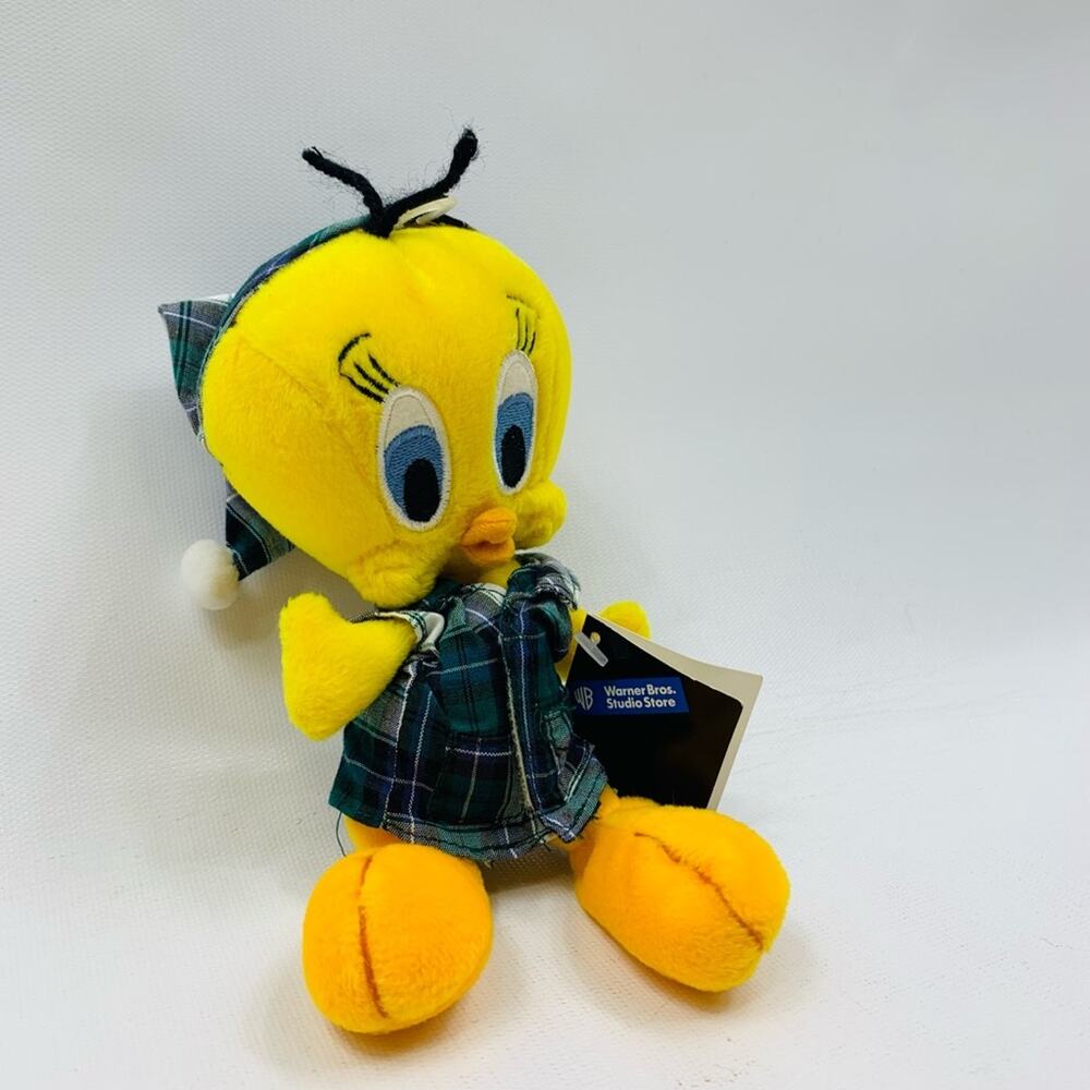 Warner Bros Looney Tunes Tweety Nightshirt Bean Bag - Picture 2 of 8